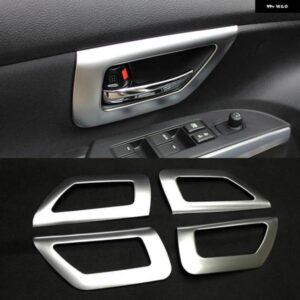 スズキ SX4 S-クロス 2014-18 ABS マットドアインナー内蔵ハンドルボウルカバー トリム 4個