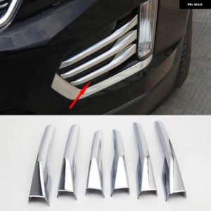 キャデラック XT5 2016 2017 2018 ABS クローム /マット新自動フロント フォグランプ ライトカバー トリム 交換車モールドアクセサリー