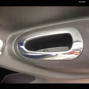 シトロエンエリゼ C-エリーゼアクセサリー 2014 2015 2016 ABS クローム ドア手すりスイッチフレームカバー トリム 4個