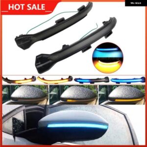 流水ウインカーサイドミラー フラッシュライト LED ダイナミックウインカー VW ゴルフ 7 MK7 7.5 SPORTSVAN TOURAN L II