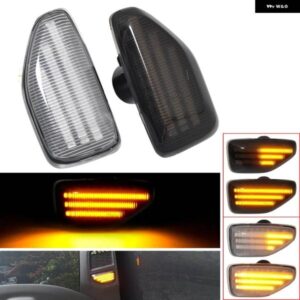 2X ダイナミック LED サイドマーカー ライト ウィンカー シーケンシャル ウインカー インジケーター DACIA LOGAN II 2012 SANDERO II 2012 DUSTER 2018