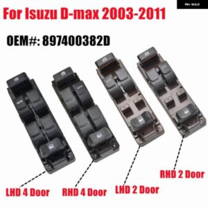 897400382D 左右サイド車電力 マスターウィンドウ ボタン スイッチいすゞ D-MAX 2003-2011 ハイト品質
