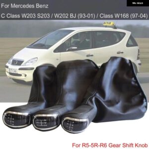 車メルセデス C クラス W202 W208 E クラス W210 W203 S203/W245 W169 04-12 /W168 97-04 5 6速 マニュアル ギア シフトノブ