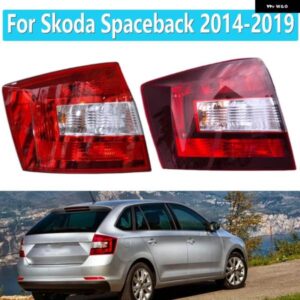シュコダ スペースバック 2014-2019 リアライトカバー テールドライビングブレーキ テールライト ハザード信号ストップランプバルブ 無