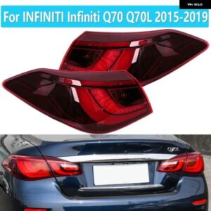 LED リア テールライト インフィニティ Q70 Q70L 2015-19 ウィンカーライト ストップブレーキ フォグランプ