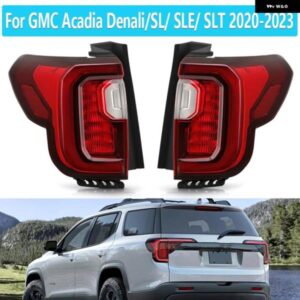 テールライト GMC アカディア デナリ SL SLE SLT 2020-2023 LED リアテールランプブレーキ駆動ランプ 84746544 84746543