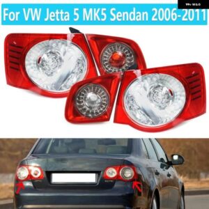 車 LED リア テールライト ランプ DRL 外側左右サイド VW ジェッタ 5 MK5 SENDAN 2006/11/01