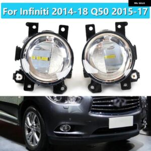 261504GA0A 261554GA0A インフィニティ 2014-18 Q50 2015-17 QX60 QX80 2015 Q70/Q70L/Q70 LED フォグライト ヘッドライト ランプ アセンブリ