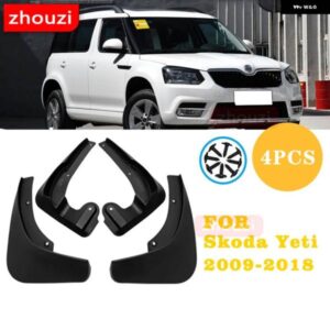 4個 マッドフラップ シュコダイエティ 2009-2021 マッドガードフェンダーマッドフラップ ガードスプラッシュフェンダーマッドガードアクセサリー自動車