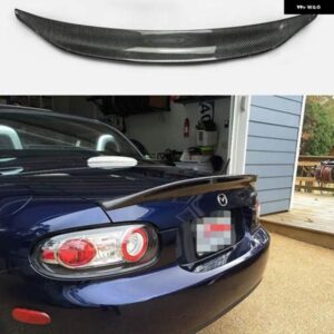 スタイリング MX5 NC NCEC ロスター ミアータ EPA タイプ 3 カーボンリアスポイラーファイバートランク ウイングリップ PRHT ハードトップ専用