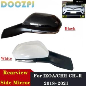サイドミラー 87940-F4160 87910-F4140 IZOA C-HR 2015-21 5ピン / 7ピン 手動折りたたみ