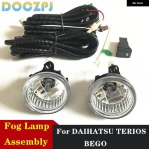 1セット フロント フォグランプ FOGLIGHT アセンブリ ダイハツテリオス/BEGO 2007 2008 2009/テリオス 2013 スイッチアップグレードキット