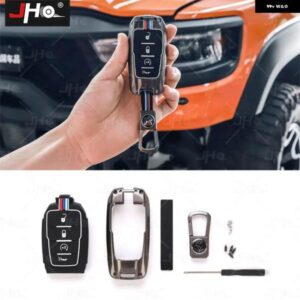 アルミ-マグネシウム合金キーケースカバー トリム ハードコア RAM 1500 TRX 2022 2023