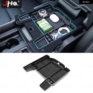 センターコンソール アームレスト 収納ボックス オーガナイザー トレイゴムマット付き RAM 1500 TRX 2022 2023 2024 コンテナアクセサリー