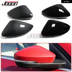 ブラック シュコダ オクタビア MK3 5E A7 2013-2017 2018 T-ROC T ROC T-CROSS NIVUS 2020 2021 サイドウイングバックミラー キャップカバー ケース