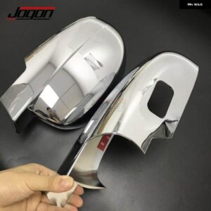 シルバラード サバーバン タホ アバランチ GMC シエラ キャデラック エスカレード 2007-2013 2個 クローム サイドリアミラー カバー キャップ トリム