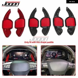 カーボン ステアリング ホイール延長パドル シフター シート レオン MK3 5F FR クプライビサ MK5 6F アロナアテカレオン ST MK4 アルハンブラ