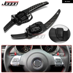 カーボン ステアリング ホイールパドル シフター 交換 VW ティグアン ゴルフ 6 MK5 MK6 ジェッタ GTI R20 R36 CC シロッコ ポロ パサート B6 B7