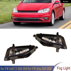 フロントバンパー フォグライト ランプ LED ハロゲン VW ゴルフ 7.5 2018 2019 VW ジェッタ 2019 2020 5GG941661A 5GG941662A