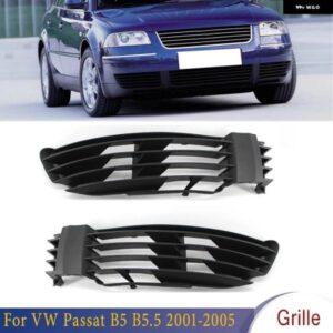 フロントバンパー アンダー フォグランプ グリル トリム パネル VW パサート B5 B5.5 2001-2005 フォグランプ カバー フレーム 3B0853665 3B0853666