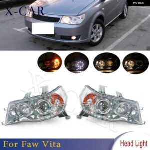 ヘッドランプ ヘッドライト FAW VITA フロントバンパー ヘッドライト ランプ LED/なし LED