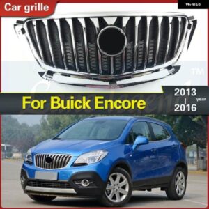 クローム フロントアッパーバンパー フード ラジエーターグリル ビュイック アンコール 2013-2016 1PC ロゴ レーシンググリル 付き