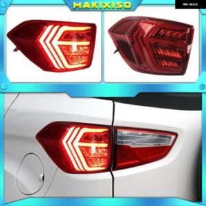 2個 LED テールライト ECOSPORT 2013-2019 テールライト フォグランプ リアランプ DRL + ブレーキ + パーク + 信号電球装飾ランプ