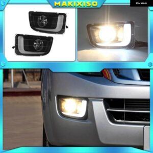 1セット いすゞ D-MAX DMAX 2014 2015 LED DRL デイタイム ランニングライト 12V ABS フォグランプ カバー とウインカー