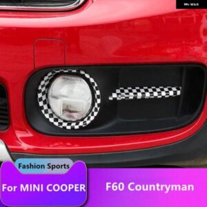 ミニクーパーカントリーマンアクセサリー F60 フロント フォグライト ランプ 装飾 フレーム F 60 装飾 リングストリップ トリム カバー