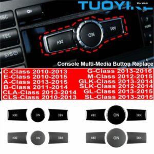 車内 コンソール マルチメディア ボリューム オン コントロール ボタン MERCEDES BENZ A B C E クラス W204 W212 W169 W245 W117 W463 X204 W164