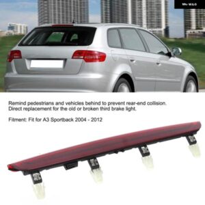 1個 ハイ マウント ブレーキライトサードストップランプ 8P4945097C 交換スポーツバック 2004-2012 サードブレーキランプ