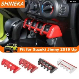スズキ 窓昇降スイッチパネル トリム 装飾 カバー ジムニー 2019-23 アップ インテリア アクセサリー