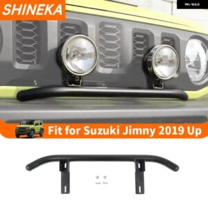 スズキ フロントバンパー グリル LED スポットライトランプバースポットライトブラケットジムニー 2019-22 アップカーアクセサリー