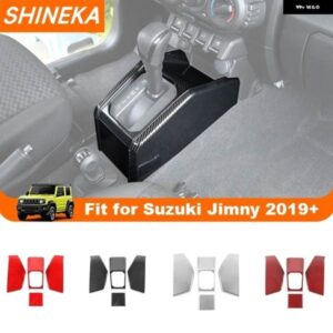 スズキ ABS カーボン ギアシフト パネル 装飾 カバー ジムニー JB74 2019-24 アップ インテリア アクセサリー