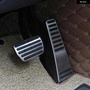 2個 ステンレスペダル XC90 V90 S90 XC60 S60 2015-2020 2021 アクセル燃料ペダルブレーキ フットレスト ペダルカバー