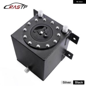 1ガロン 4L アルミレースドリフト燃料バッテリータンク燃料サージタンクレベルセンダーなし RS-OCC046
