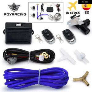 2.5インチ 63MM 3インチ 76MM 電気排気カットアウトコントローラバルブ ワイヤレススイッチリモート PQY-ECV-ACC02