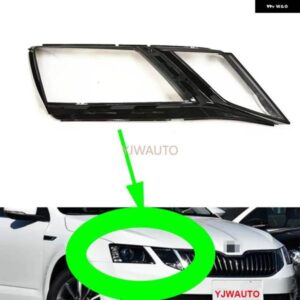 シュコダ オクタヴィア 2018 2019 ヘッドランプカバー ガラス ヘッドライト レンズ交換 フロントランプ シェード 自動シェル