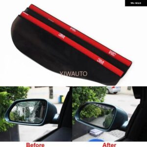 トラック のリアビューアイブロウサイドミラー 水雨雪シールド シェード カバー ボードサンバイザー シェード シールド自動防雨アイブロウ