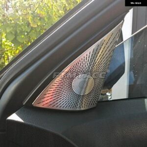 カー スタイリング ドア スピーカー A オーディオ スピーカー カバー トリム ステッカー アクセサリーパーツ C クラス W204 C180 C200 2008-2014