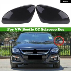 バックミラー カバー サイドウイングミラー キャップ VW パサート CC チューニングビートル EOS ジェッタシロッコカー スタイリング アクセサリー