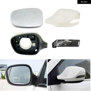 カーアクセサリー 外装 バックミラー カバー 蓋フレーム ガラスレンズウィンカーライトランプ JAC リファイン S5 2013-2017