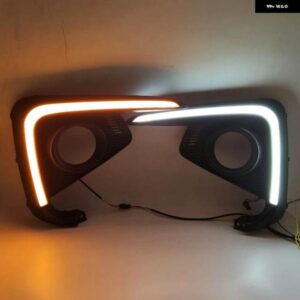 スズキ カー点滅 1セット ERTIGA 2018 2019 2020 LED デイタイム ランニングライト DRL フォグランプ カバー ダイナ