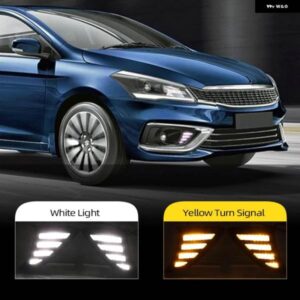 スズキ カー点滅 2個 DRL CIAZ 2019 2020 LED デイタイム ランニングライト DRL 黄色 ウィンカーランプ フォグランプ