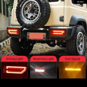 スズキ LED リフレクター テールランプジムニー 2019-23 テールライト リアランプ パーキングブレーキライトフローウインカー