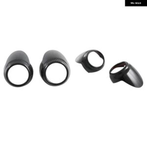 MG ZS 2024 ダッシュボード サイド エアベント アウトレット カバー トリム インテリア ACCESSORIESS カーボン