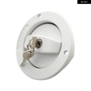 キャラバン アクセサリー RV 重力水インレットロックキーウォータータンクインレットハッチキャンピングカートレーラー RV ロックドア