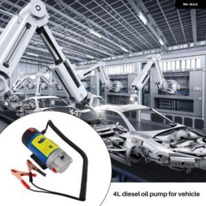 12V 電動スカベンジ吸引転送ポンプ モーターオイル抽出ポンプ 100ワット 4L 車