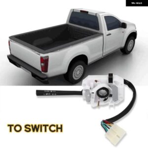 8-97068775-0 いすゞウィンカースイッチ ヘッドライト コンビネーションスイッチ 8-94434434-0 8970687750 8944344340 LHD