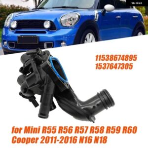 エンジン 冷却液 サーモスタット ハウジング ASSY 11538674895 ミニ R55 R56 R57 R58 R59 R60 クーパー 2011-2016 N16 N18 1537647305